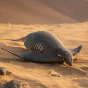 Armadillo + Manta ray